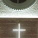 Legno, materiale plastico, metallo, neon - 2006
Modellino portone chiesa
Arch. Matteo Vercelloni